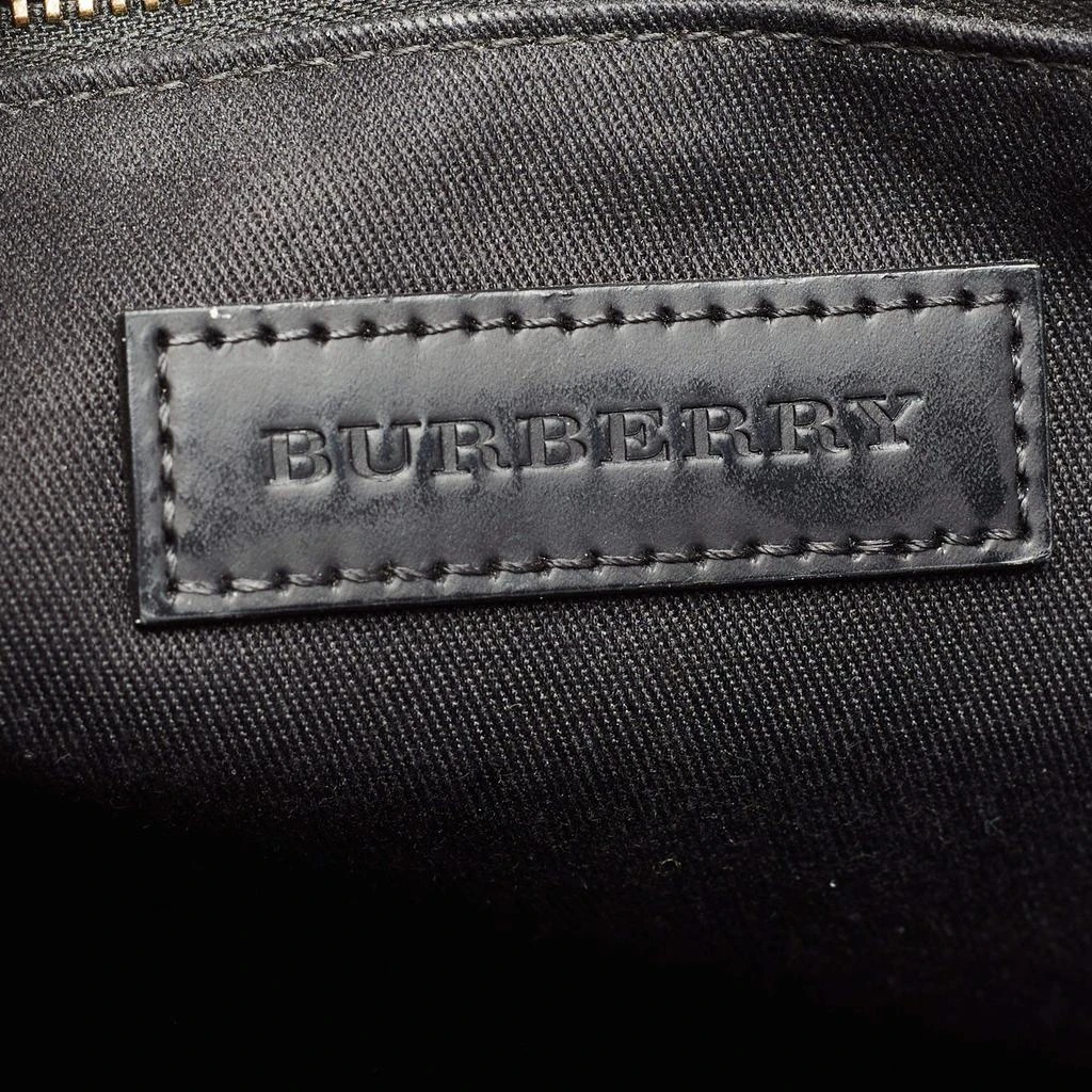 Burberry Brown/Black London Check Coated Canvas And Leather The Barrow Briefcase 商品