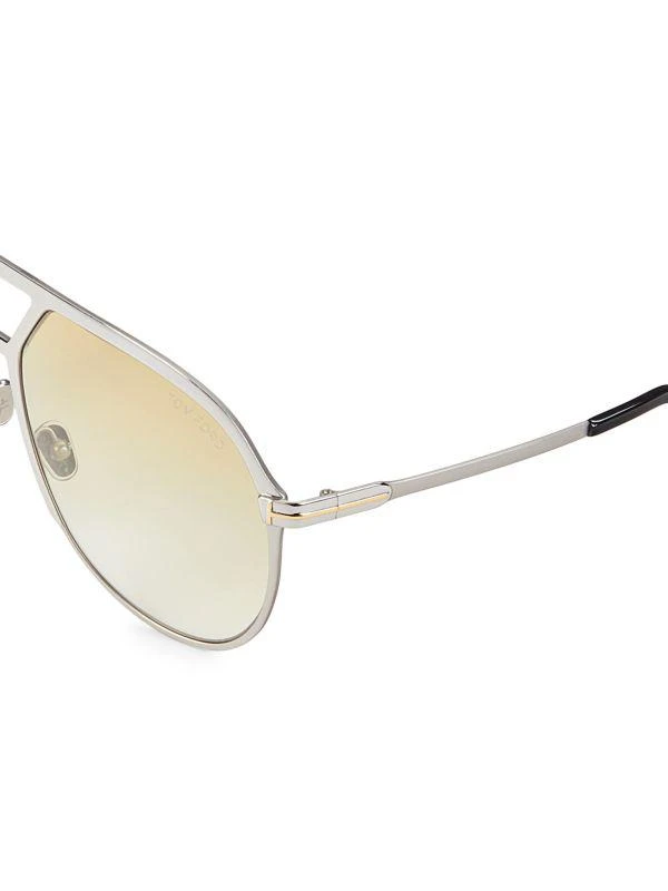 商品Tom Ford|64MM Pilot Sunglasses,价格¥1500,第3张图片详细描述