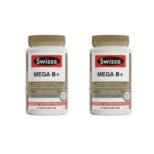 商品Swisse|Swisse复合维生素B 60片/瓶*2,价格¥447,第1张图片
