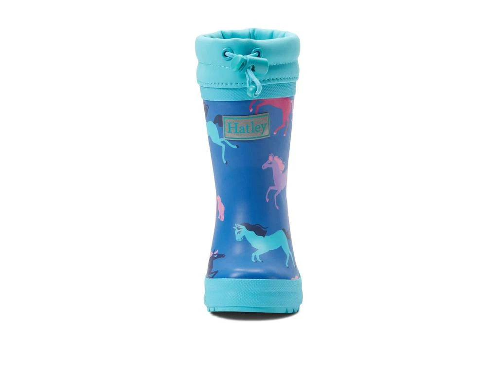 商品Hatley|Prancing Horses Sherpa Lined Rain Boots (Toddler/Little Kid/Big Kid)),价格¥349,第5张图片详细描述