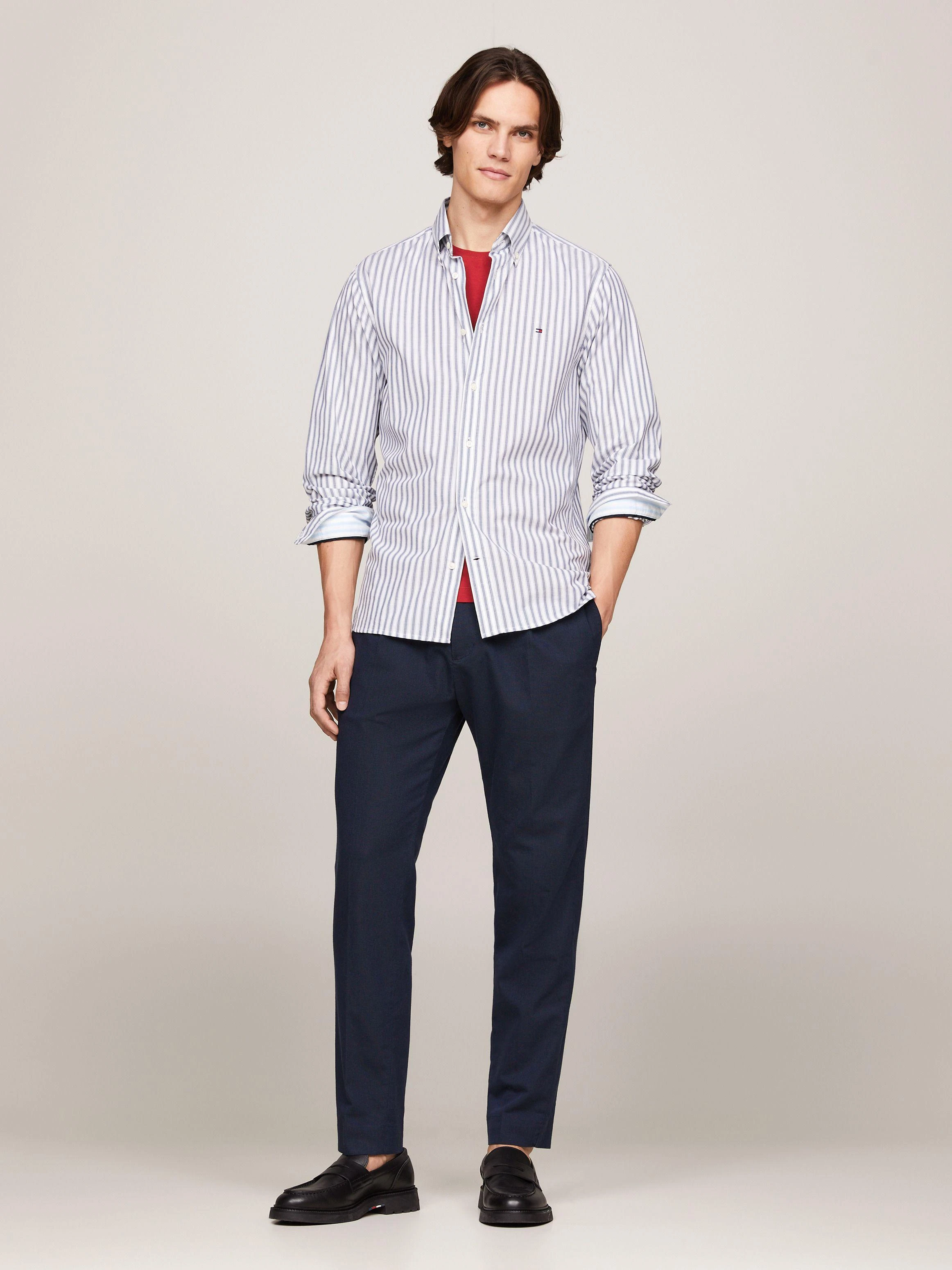Tommy Hilfiger 男士衬衫 MW0MW357590A5 白色 商品