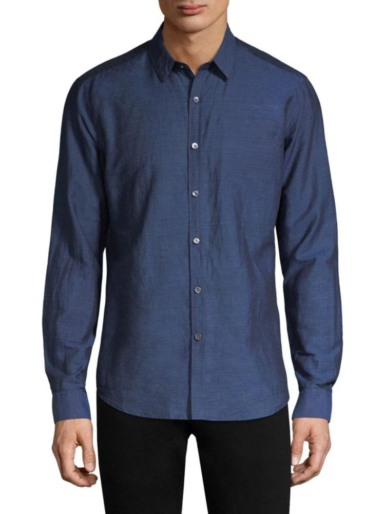 商品Theory|Cotton Button-Down Shirt,价格¥1462,第1张图片