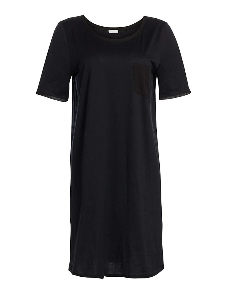 商品Hanro|Cotton Deluxe Short-Sleeve Gown,价格¥1451,第5张图片详细描述