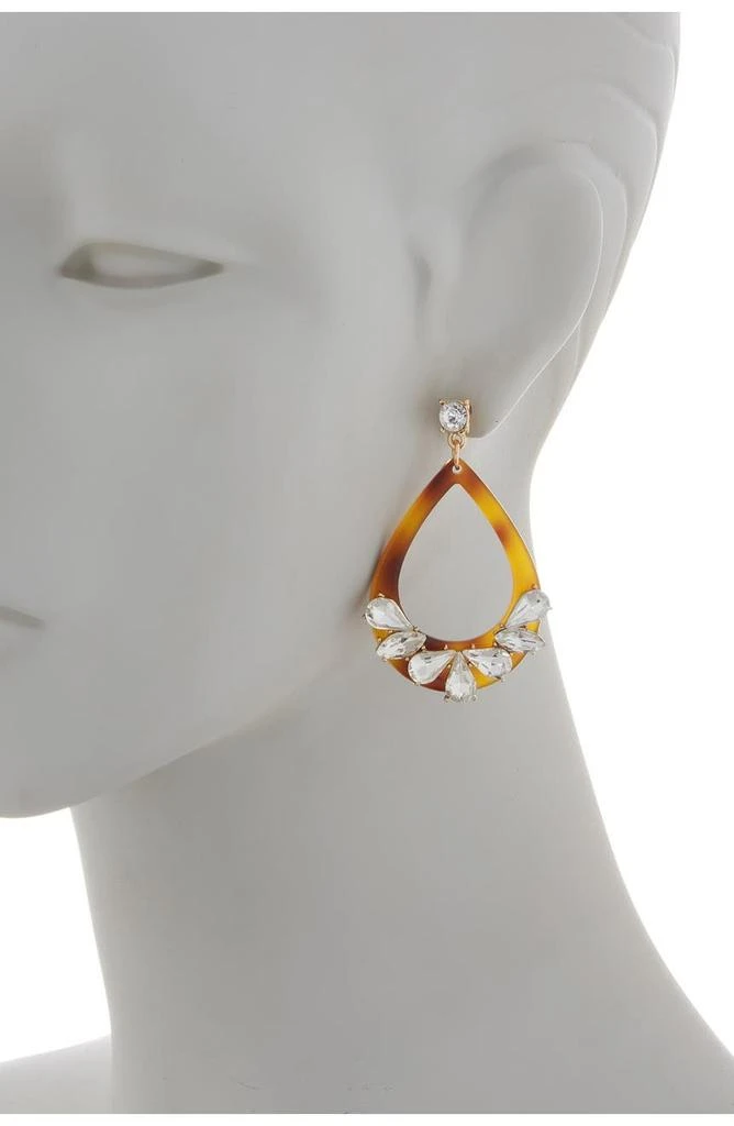 商品OLIVIA WELLES|Halle Crystal Drop Earrings,价格¥165,第1张图片