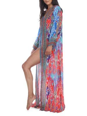 商品La Moda Clothing|​Amazed Amazon Kimono Coverup,价格¥1125,第3张图片详细描述