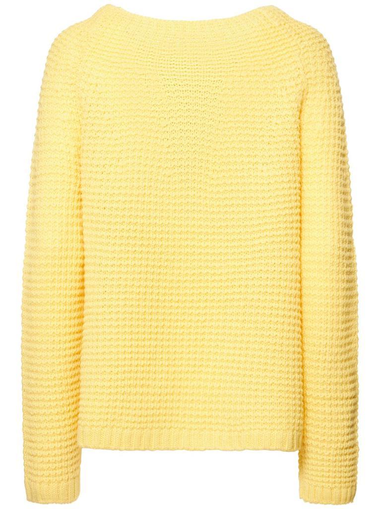商品Weekend Max Mara|Ardea Wool Knit Crater Neck Sweater,价格¥2601,第6张图片详细描述