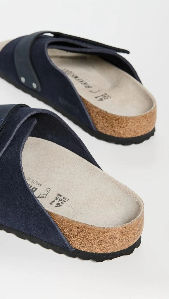 商品Birkenstock|Birkenstock Kyoto Grip Suede Slides,价格¥1114,第5张图片详细描述
