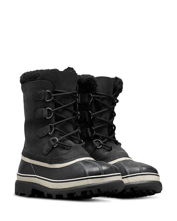 商品SOREL|Men's Caribou Waterproof Nubuck Leather Cold-Weather Boots,价格¥1507,第3张图片详细描述