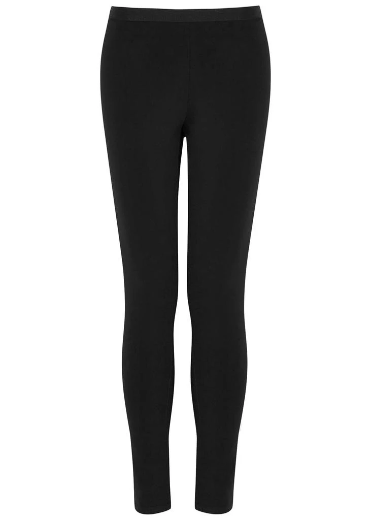 商品Helmut Lang|Reflex black stretch-jersey leggings,价格¥2490,第1张图片