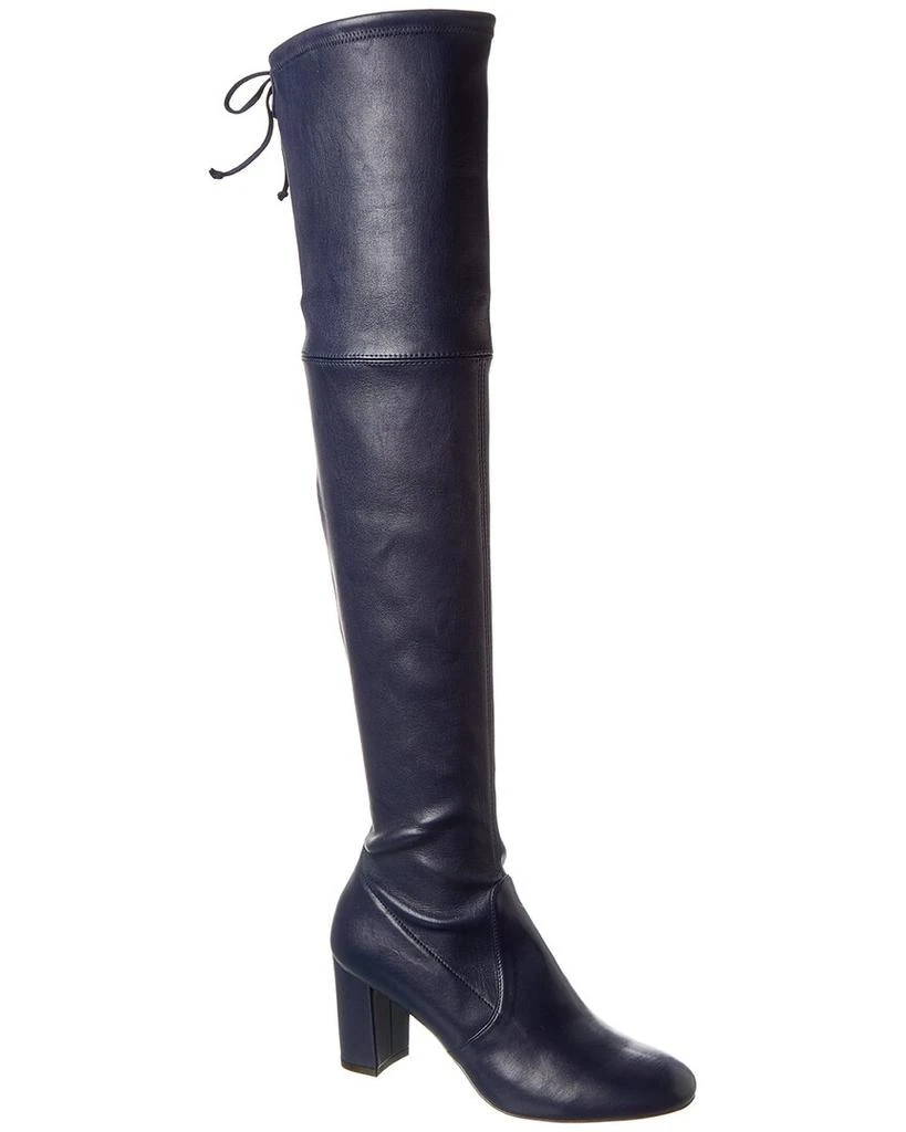 商品Stuart Weitzman|Stuart Weitzman Sofia City 75 Leather Over-The-Knee Boot,价格¥3316,第1张图片