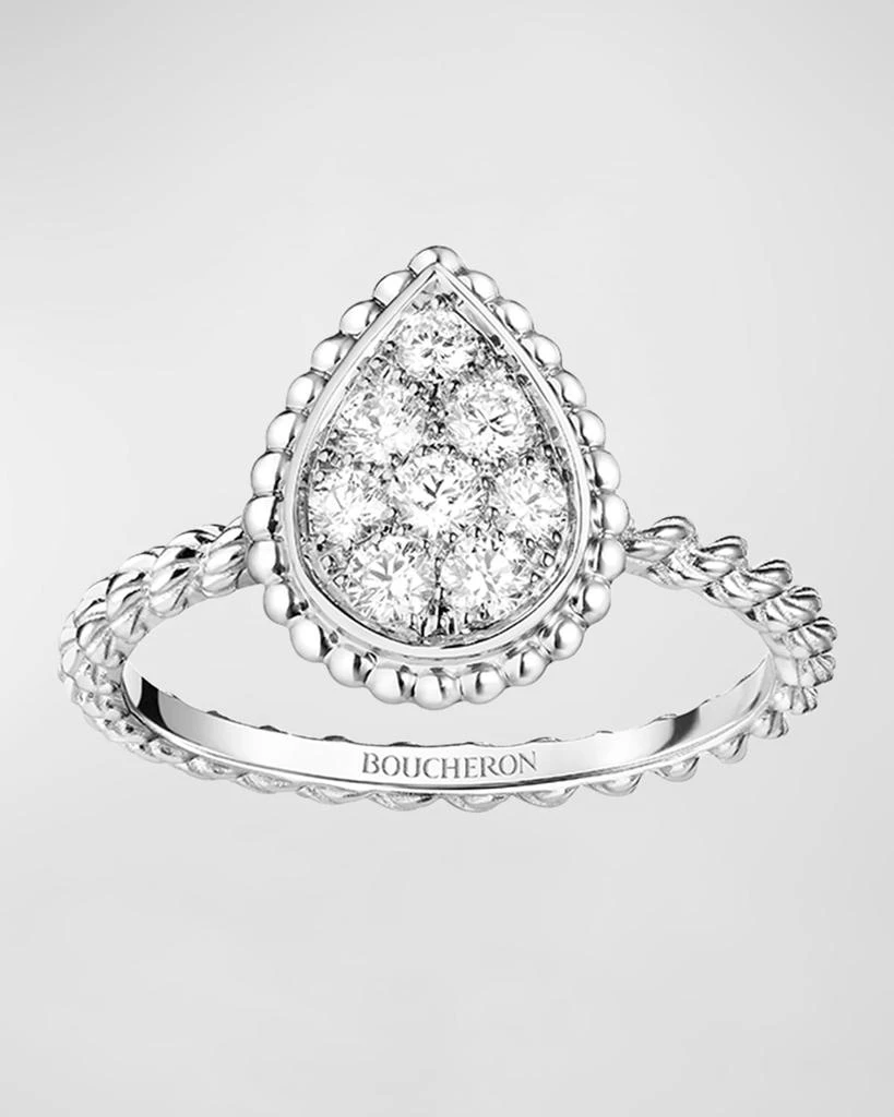 商品Boucheron|Serpent Boheme 18K White Gold Large Ring,价格¥39224,第1张图片