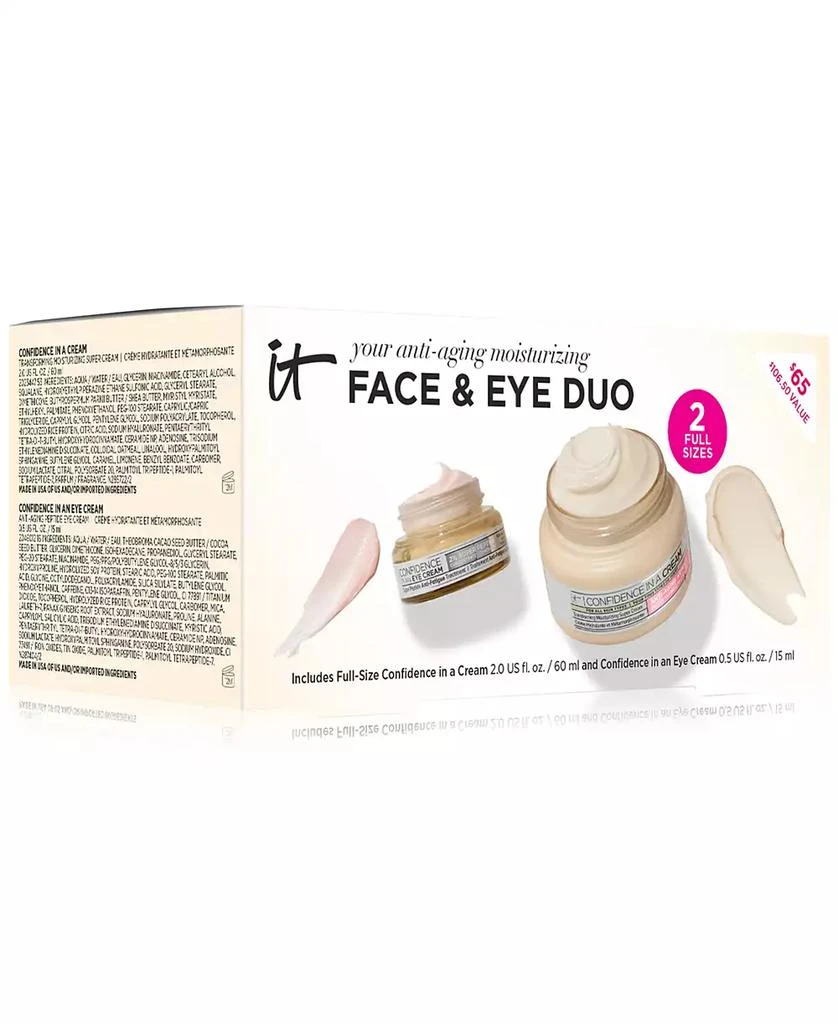 商品IT Cosmetics|2-Pc. Moisturizing Face & Eye Cream Set,价格¥494,第3张图片详细描述