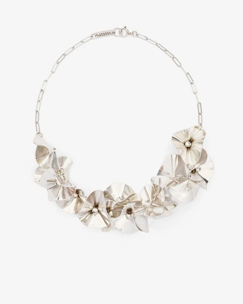 商品Isabel Marant|ISABEL MARANT, FLOWER POWER NECKLACE - Women - Silver - OneSize,价格¥2299,第1张图片