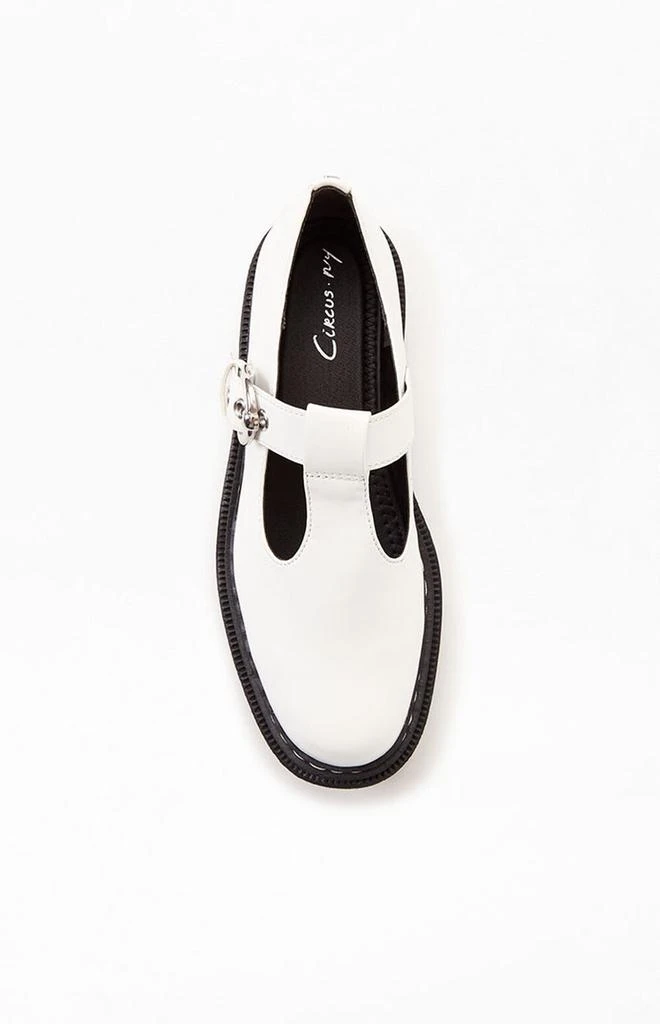 商品Sam Edelman|Women's White Emelia Platform Loafers,价格¥298,第5张图片详细描述