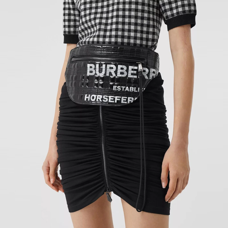 Burberry 博柏利Horseferry 印花涂层帆布布鲁摩腰包 8028160 商品