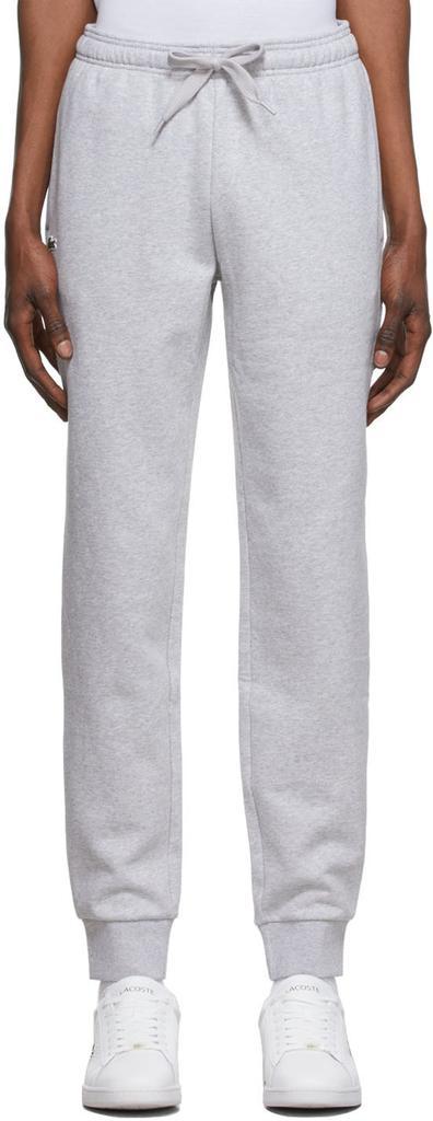 商品Lacoste|Grey Cotton Lounge Pants,价格¥374,第1张图片