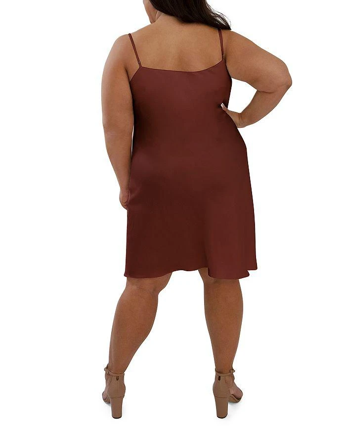 商品Maree Pour Toi Plus|Cowl Neck Slip Dress,价格¥311,第2张图片详细描述