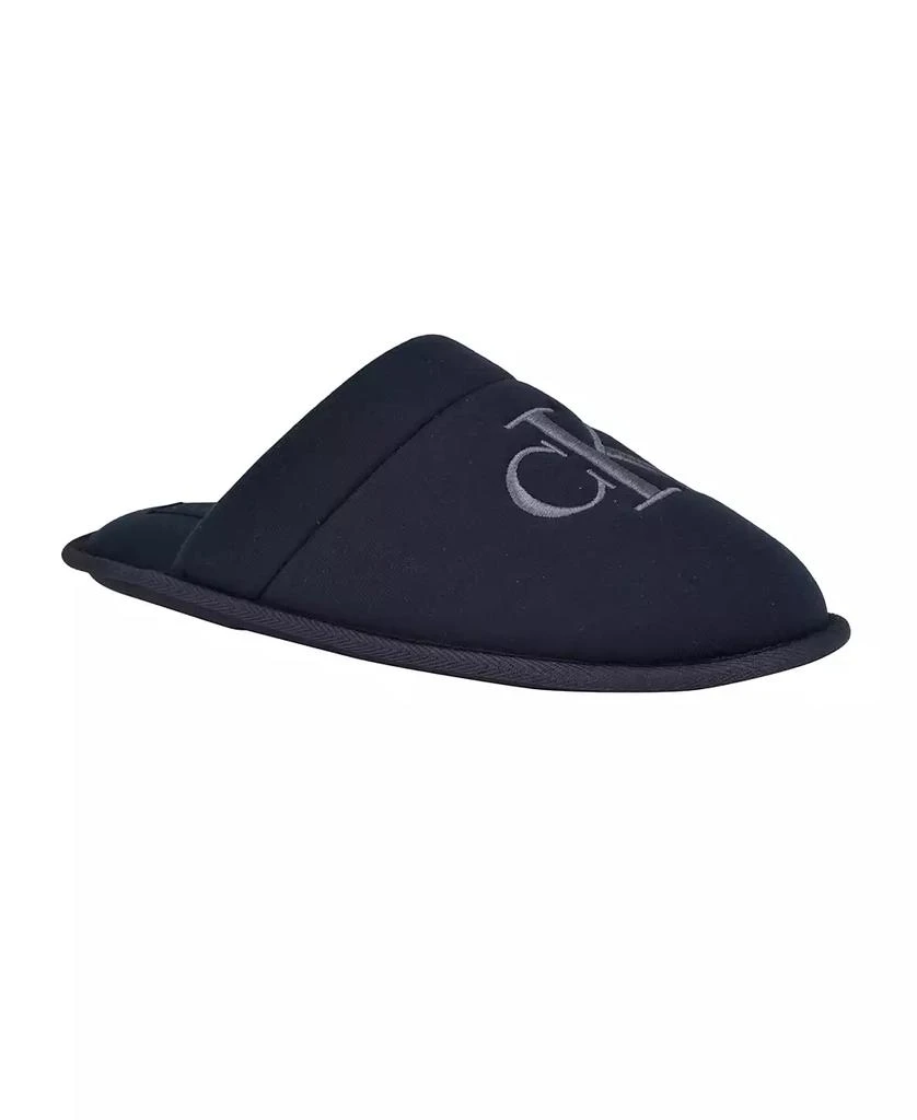 商品Calvin Klein|Men's Xenith Round Toe Slip-on Slippers,价格¥364,第1张图片