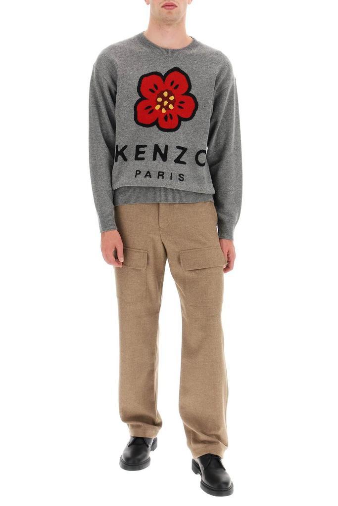 商品Kenzo|'BOKE FLOWER' WOOL SWEATER,价格¥2465,第4张图片详细描述