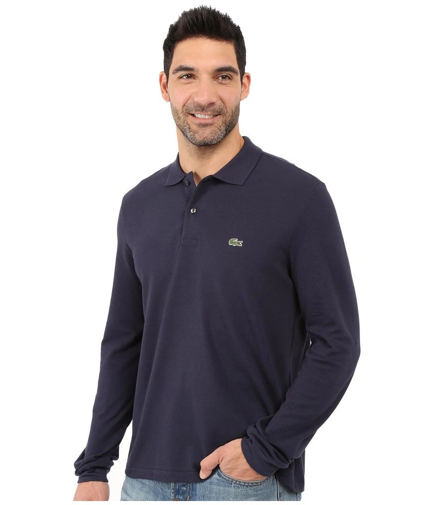 商品Lacoste|Lacoste L/S Classic Pique Polo衫,价格¥916,第2张图片详细描述