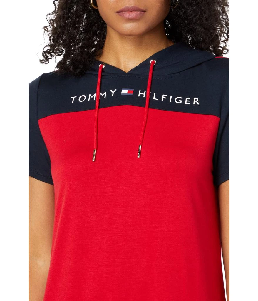 商品Tommy Hilfiger|Short Sleeve Hoodie Dress,价格¥246,第3张图片详细描述