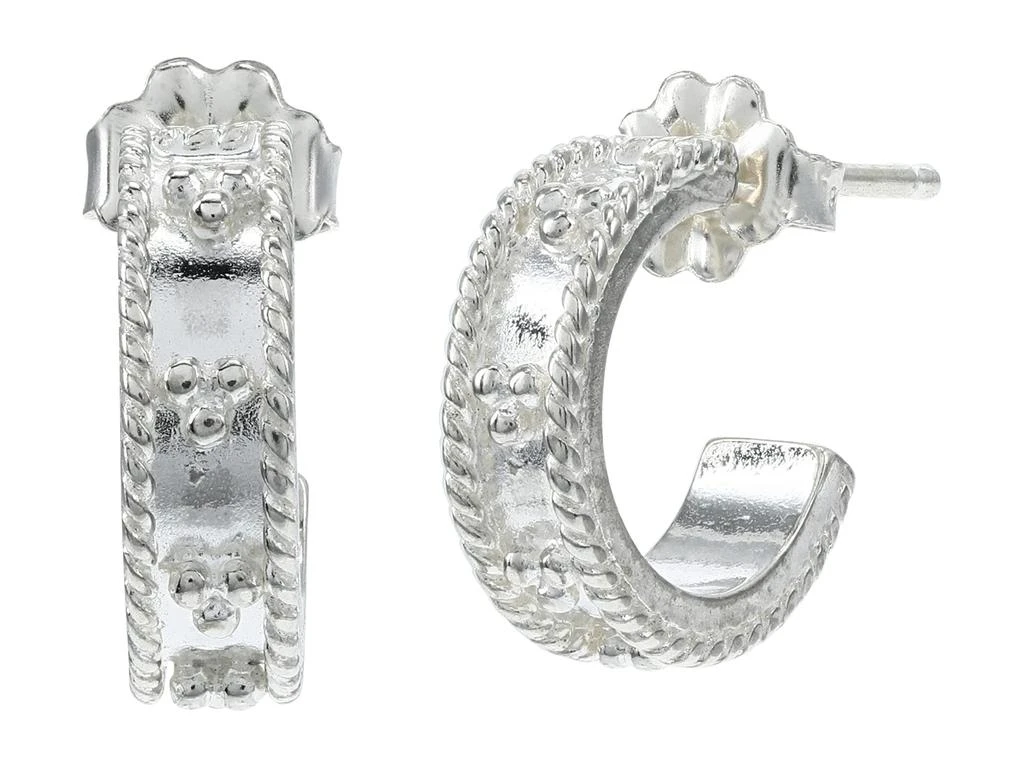 商品Chan Luu|Etched Hoop Huggie Earrings,价格¥489,第1张图片
