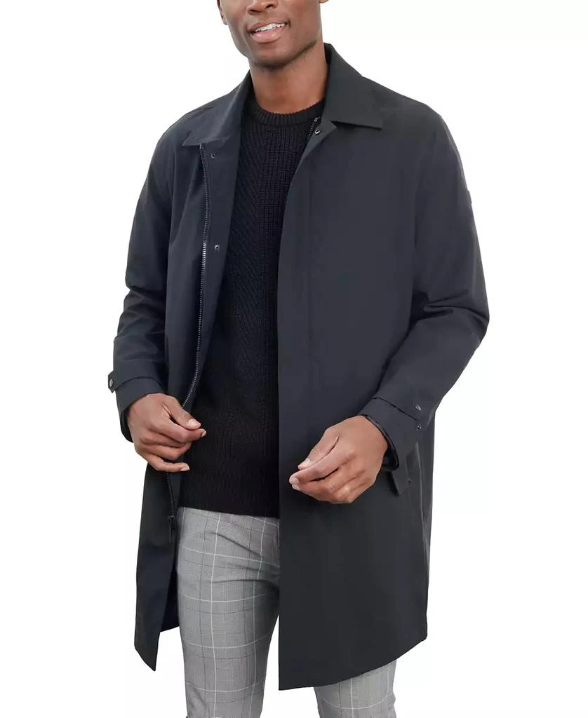 商品Michael Kors|Men's Macintosh Full-Zip Raincoat, Created for Macy's,价格¥599,第4张图片详细描述