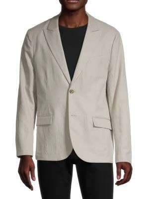 商品Vince|Linen-Blend Sportscoat,价格¥1536,第1张图片