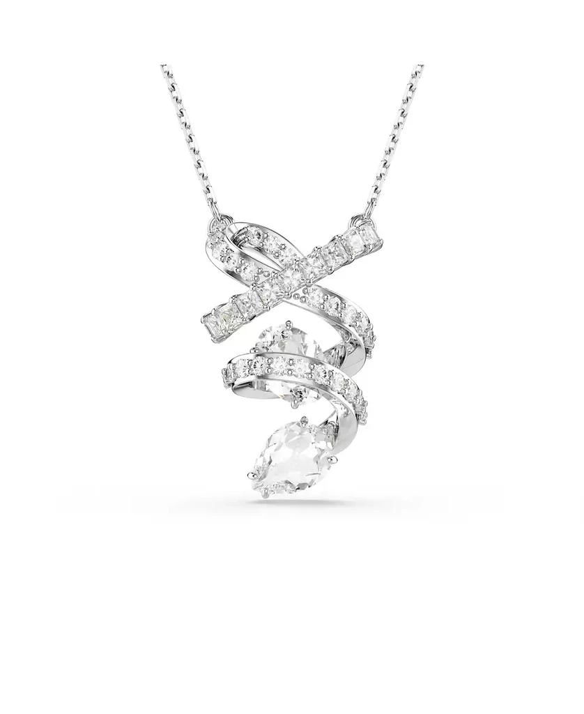 商品Swarovski|Hyperbola Mixed Pendant Cuts, White, Rhodium Plated Necklace,价格¥1494,第1张图片