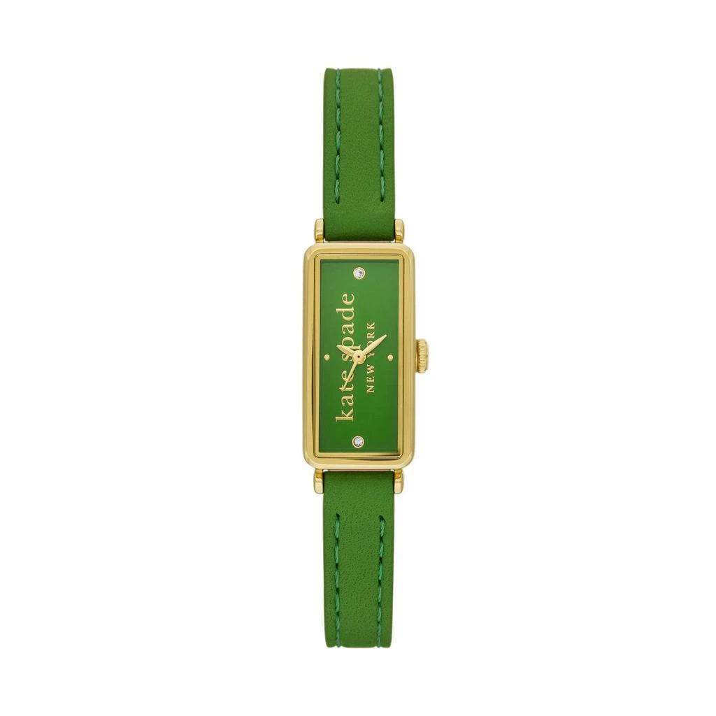 商品Kate Spade|Rosedale Three-Hand, Gold-Tone Stainless Steel Watch - KSW1792,价格¥1480,第1张图片