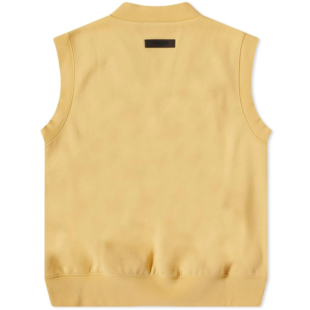 商品Essentials|Fear of God Essentials Pullover V-Neck Vest - Light Tuscan,价格¥359,第2张图片详细描述