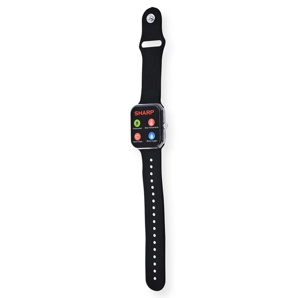 Unisex Black Silicone Smart Watch 38mm 商品