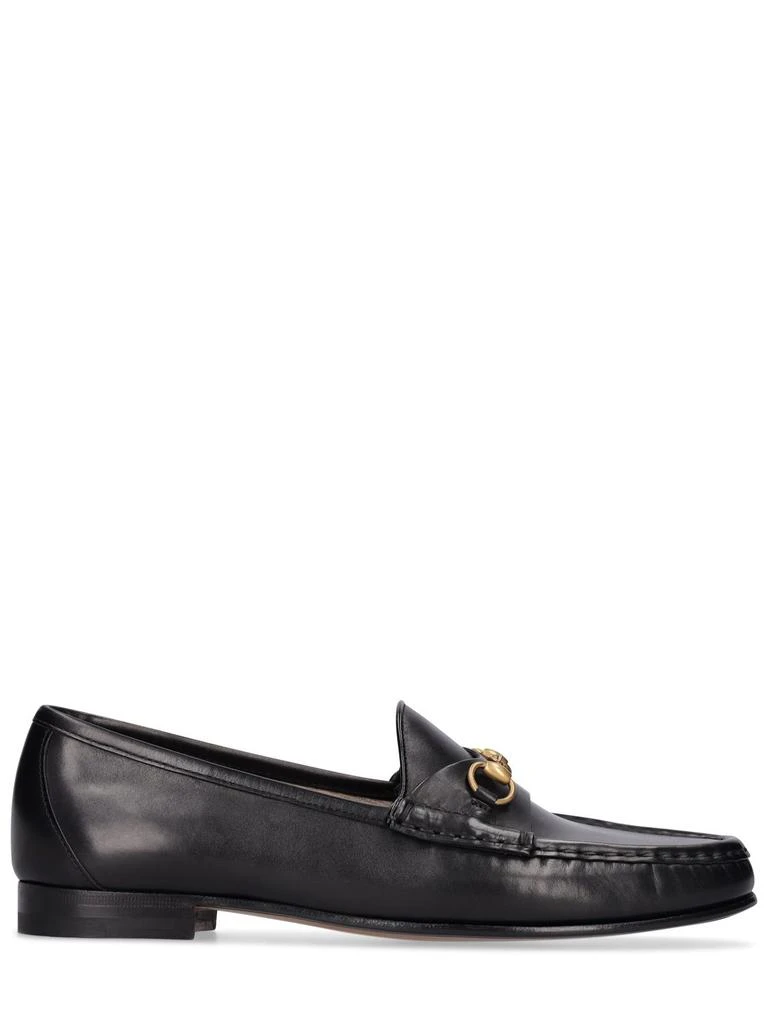 商品Gucci|20mm Horsebit 1953 Leather Loafers,价格¥7970,第1张图片