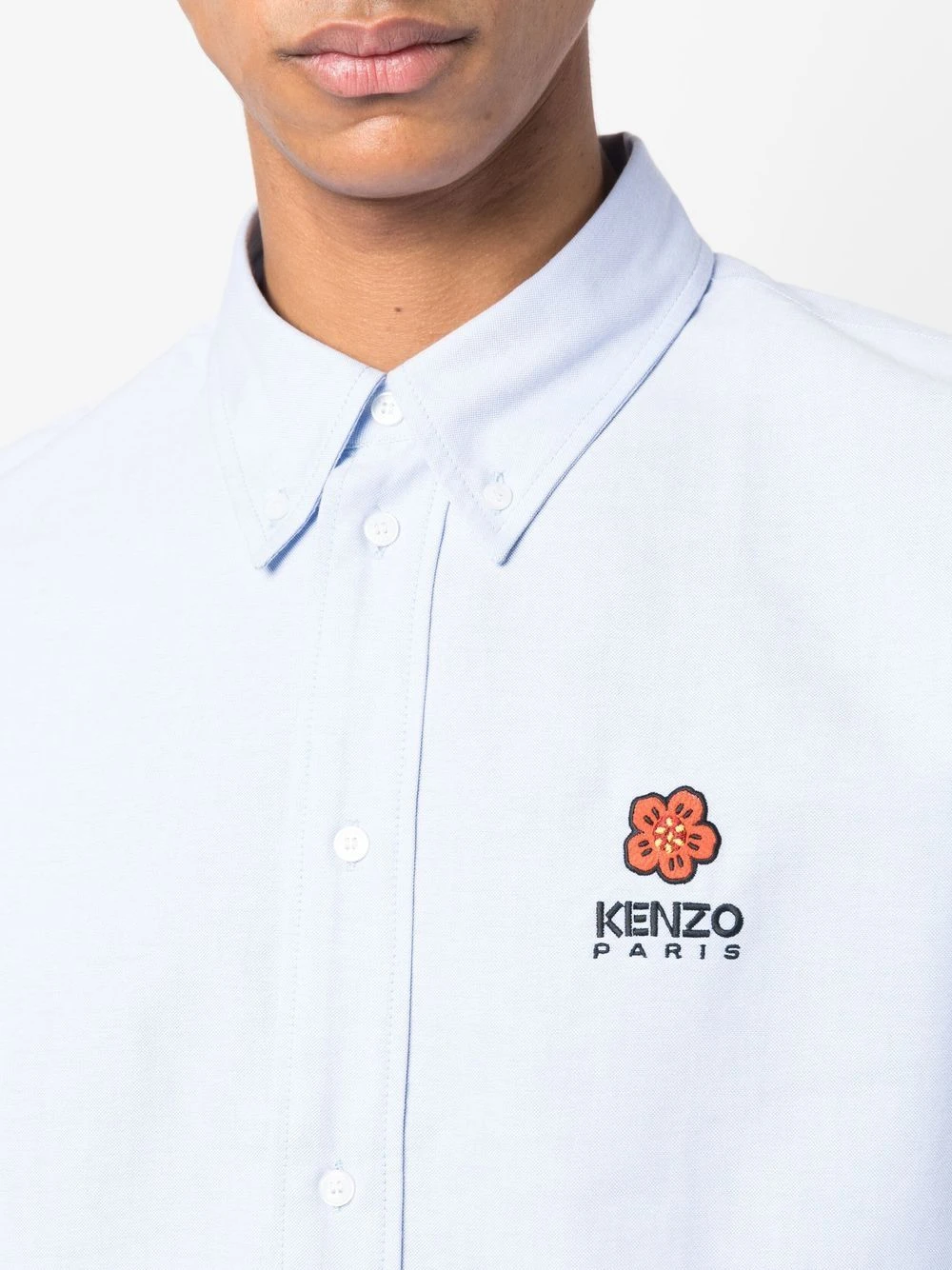 商品Kenzo|Kenzo 男士衬衫 FD55CH4109LO64 花色,价格¥1126,第6张图片详细描述