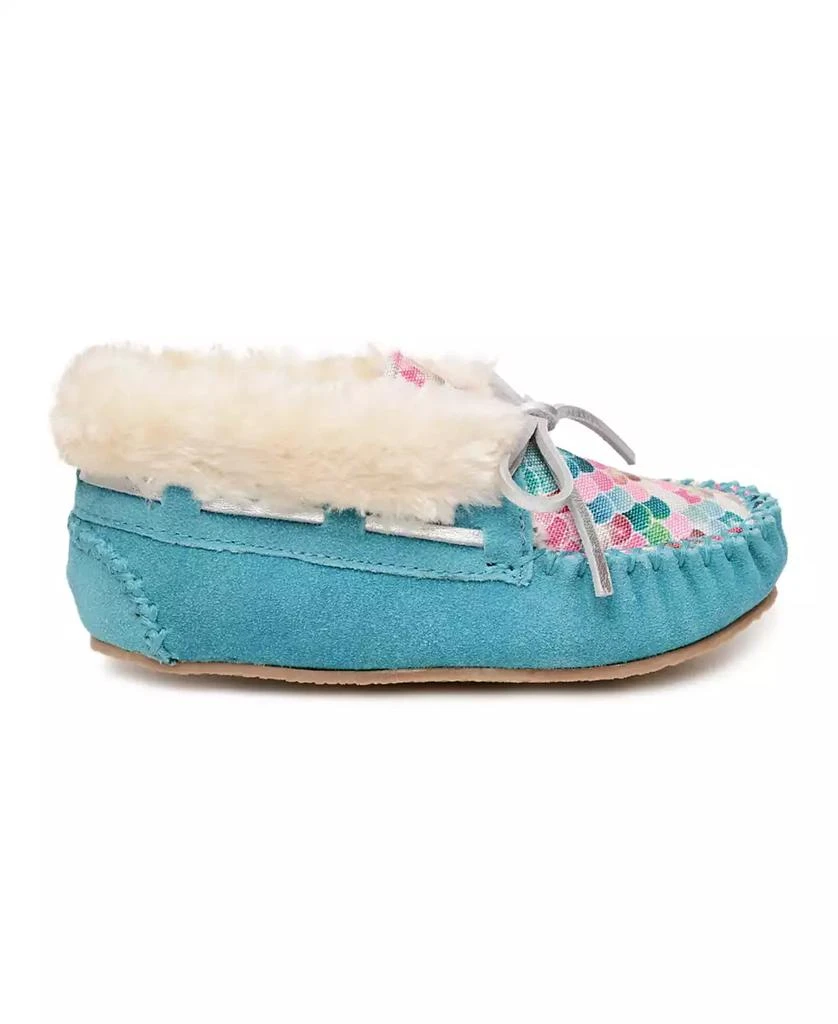 商品Minnetonka|Big Girls Charley Moccasin Slippers,价格¥329,第2张图片详细描述