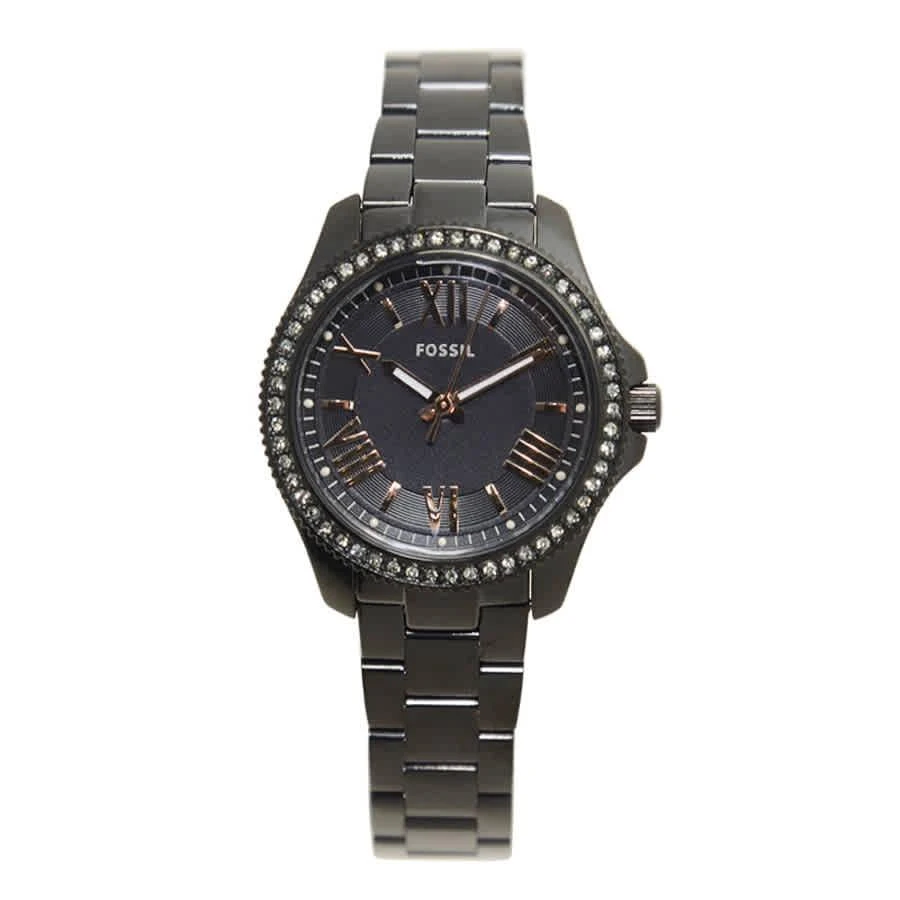 商品Fossil|Fossil Cecile Quartz Black Dial Ladies Watch AM4585,价格¥916,第3张图片详细描述