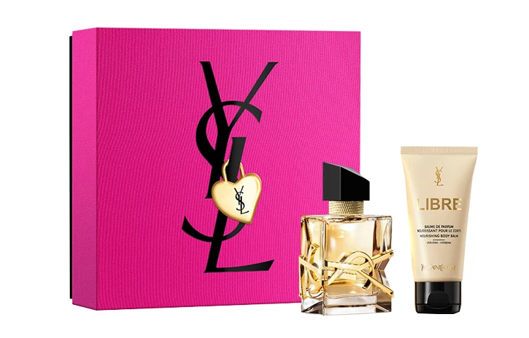 商品[国内直发] Yves Saint Laurent|YSL圣罗兰 520限定自由之水香水套装 香水EDP 茉莉香草 30ml+50ml,价格¥772,第1张图片