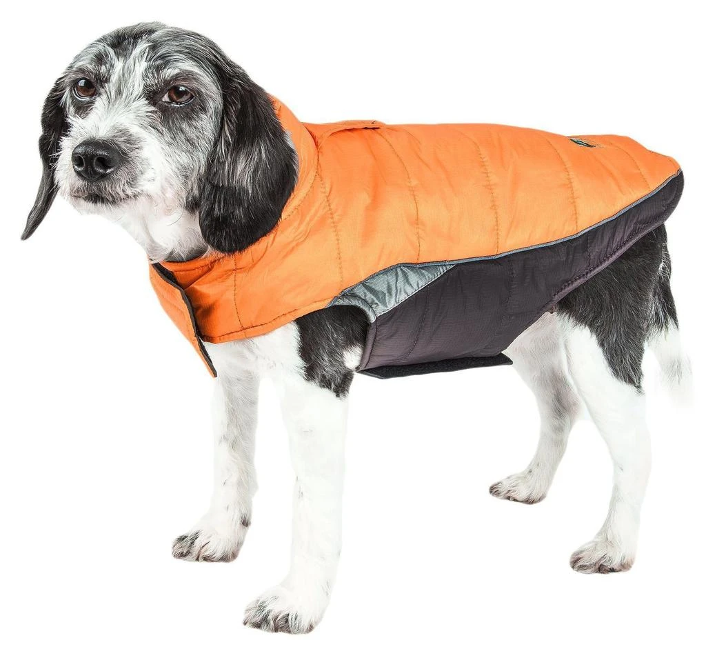 商品Dog Helios|Hurricane-Waded Plush 3M Reflective Insulated Winter Dog Coat,价格¥450,第2张图片详细描述