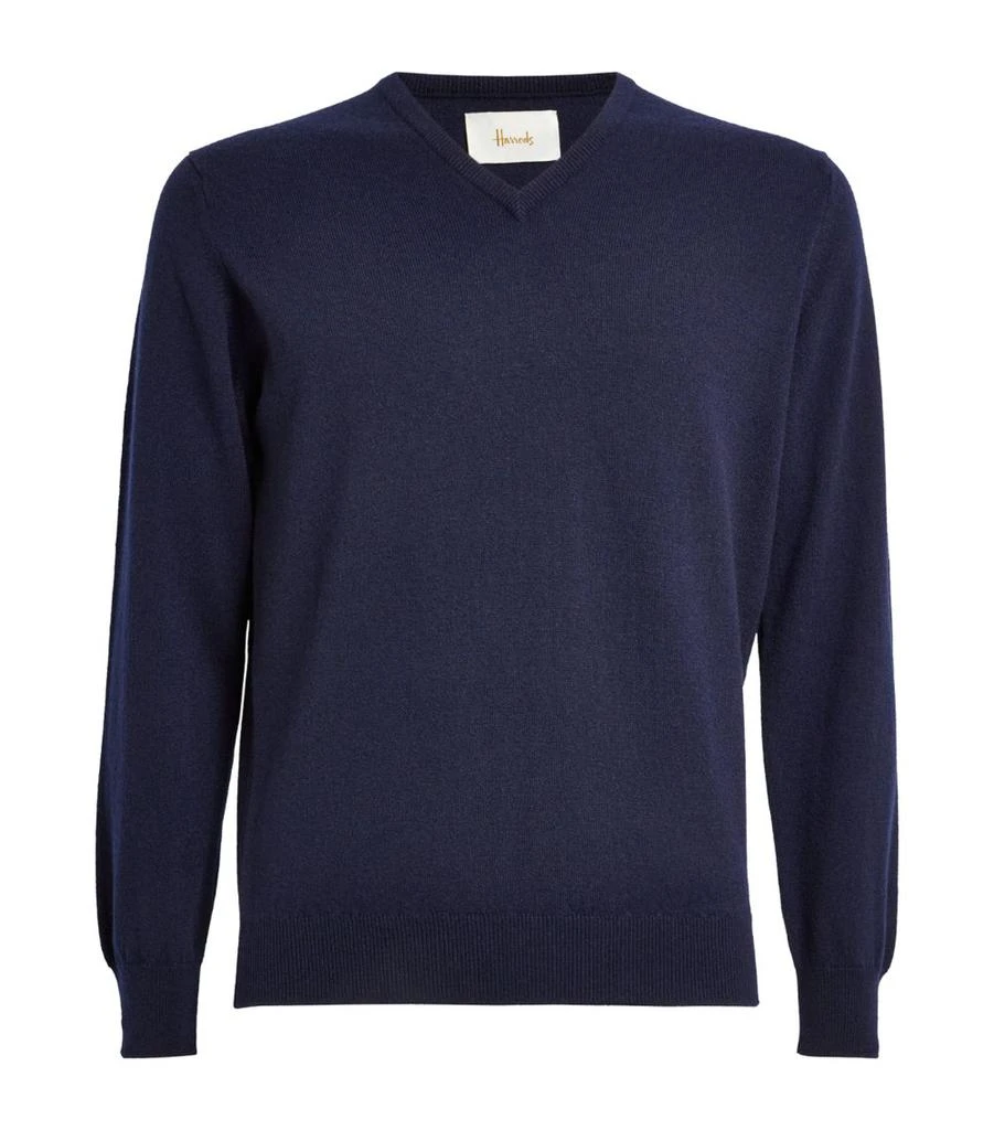 商品Harrods|Cashmere V-Neck Sweater,价格¥3142,第1张图片