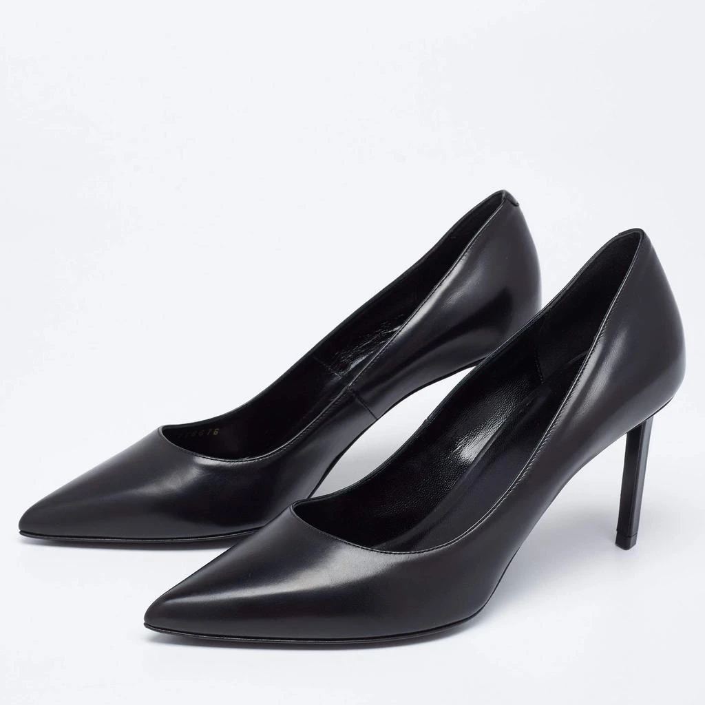 商品[二手商品] Celine|Celine Black Leather Pointed Toe Pumps Size 38,价格¥1534,第2张图片详细描述