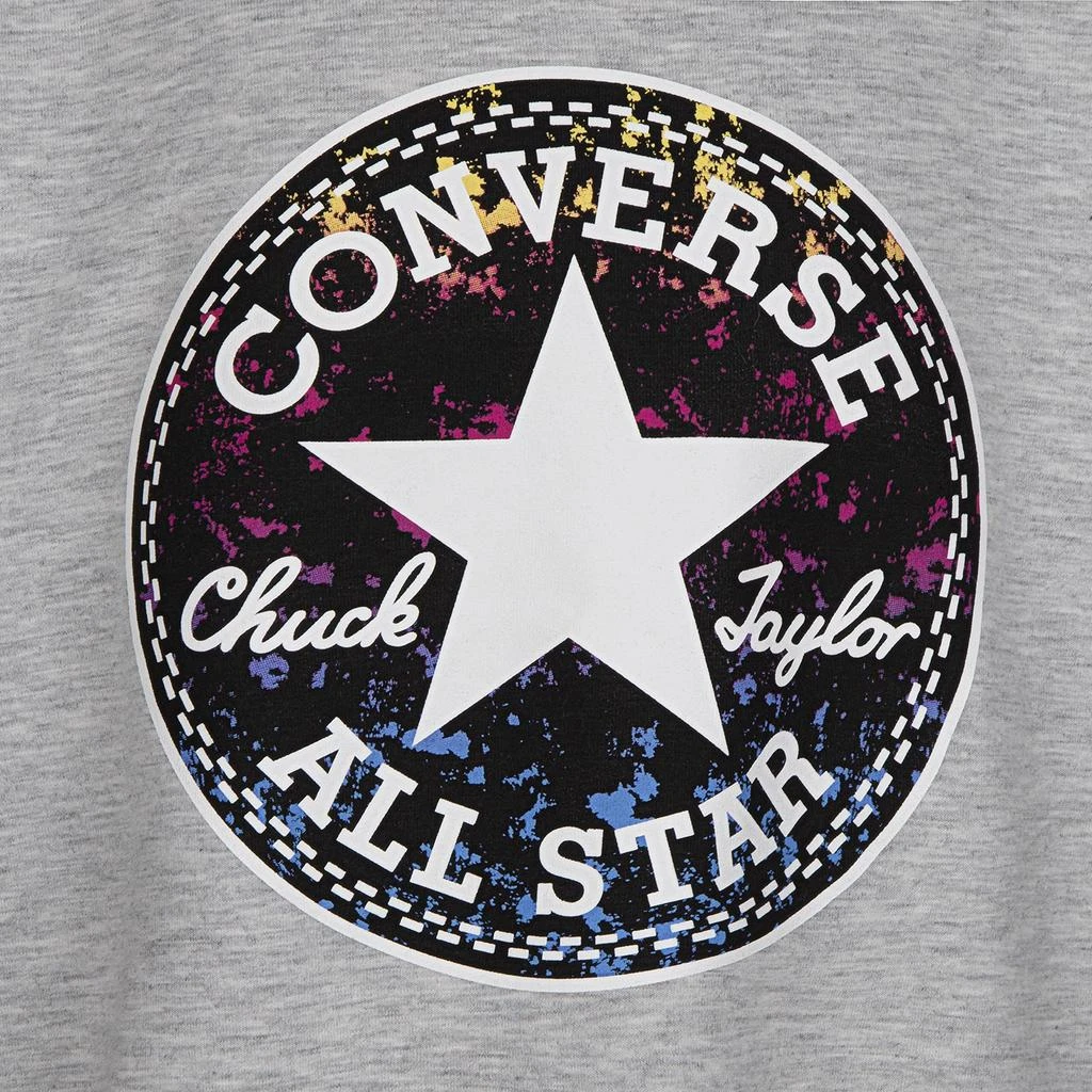 商品Converse|Ruched Chuck Patch Crew (Little Kids),价格¥105,第5张图片详细描述