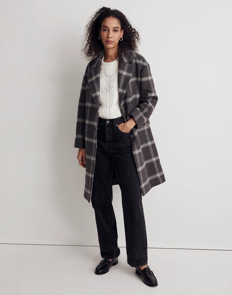 商品Madewell|Haydon Coat in Insuluxe Fabric,价格¥1952-¥2092,第3张图片详细描述