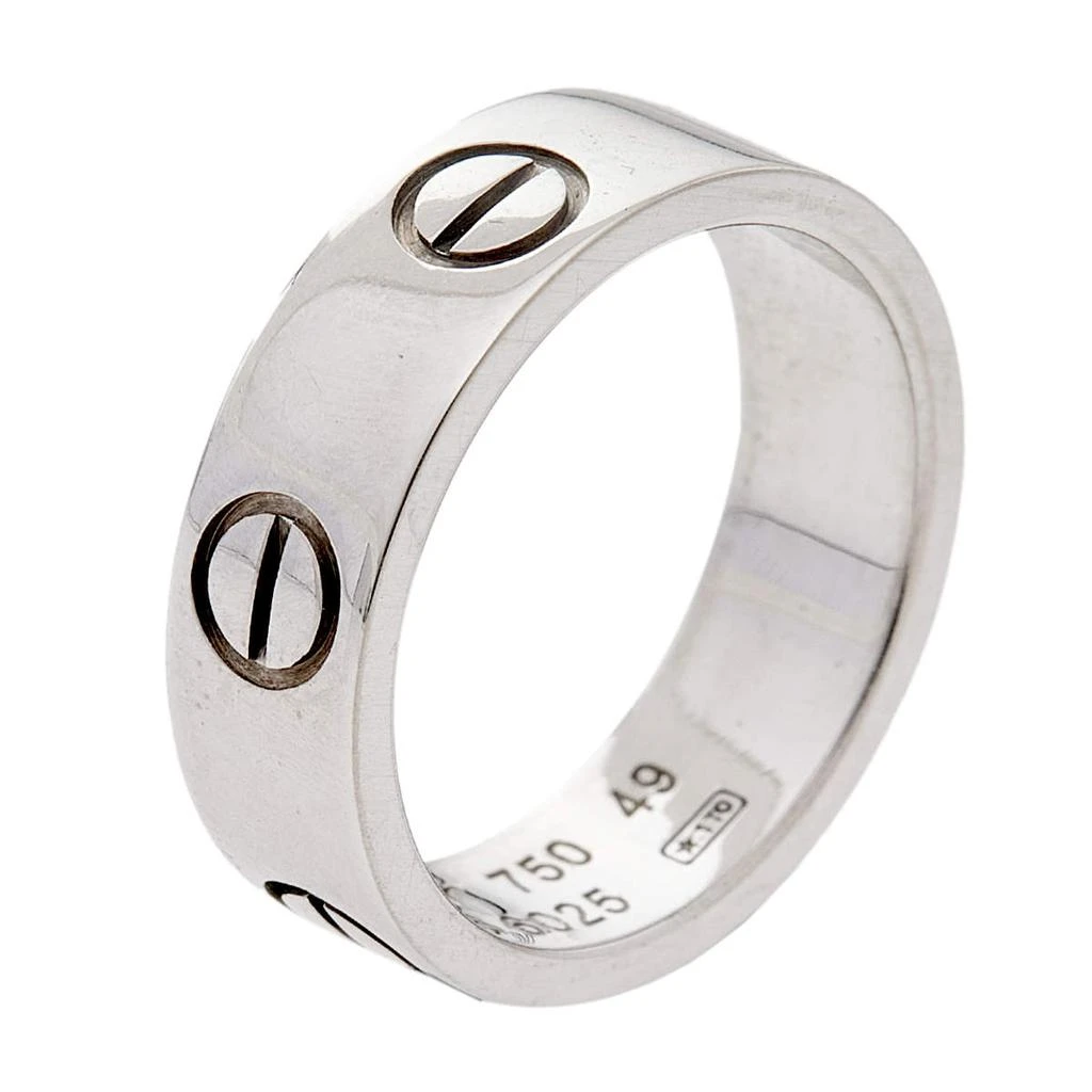 商品[二手商品] Cartier|Cartier Love 18K White Gold Ring EU 49,价格¥5108,第1张图片
