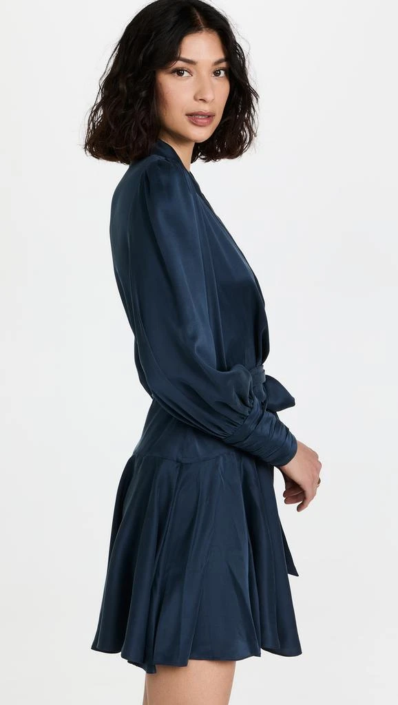 商品Zimmermann|Zimmermann 真丝围裹式迷你连衣裙,价格¥4212,第3张图片详细描述