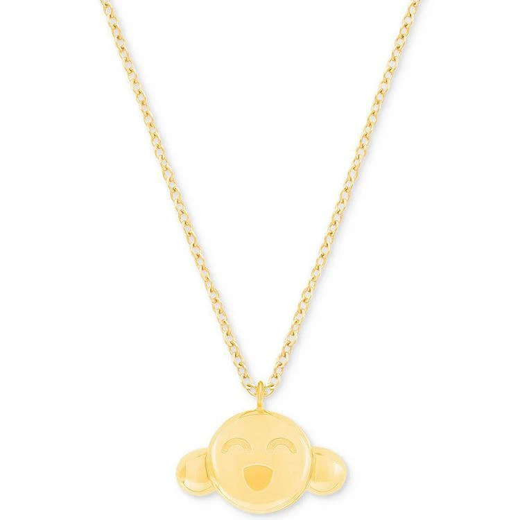 商品Swarovski|Gold-Tone Crystal Smiley Face Pendant Necklace,价格¥503,第3张图片详细描述