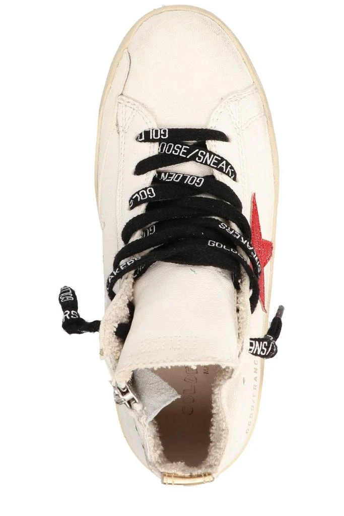 商品Golden Goose|Golden Goose Kids Star Patch Lace-Up Sneakers,价格¥1048,第4张图片详细描述