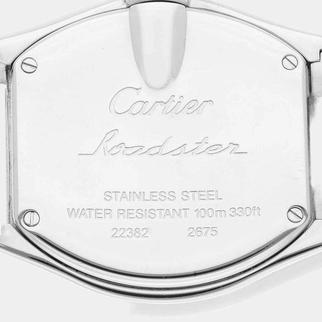 商品[二手商品] Cartier|Cartier Roadster Small Silver Dial Steel Ladies Watch W62016V3,价格¥30629,第4张图片详细描述