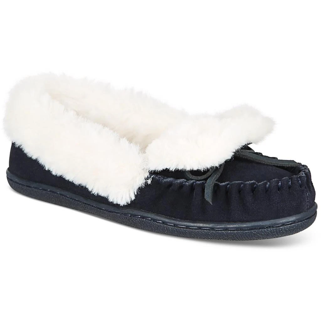 商品Charter Club|Charter Club Womens Dorenda Faux Suede Round Toe Moccasins,价格¥109,第1张图片