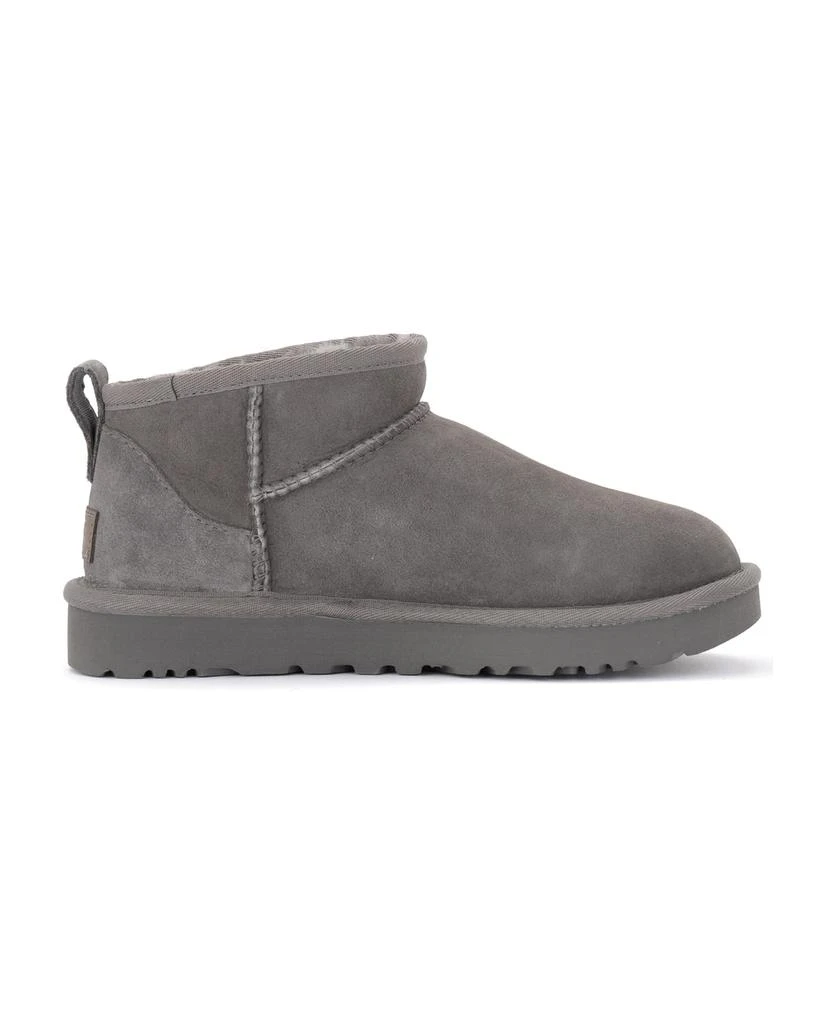 商品UGG|Ugg Classic Ultra Mini Gray Ankle Boot In Suede,价格¥1577,第2张图片详细描述