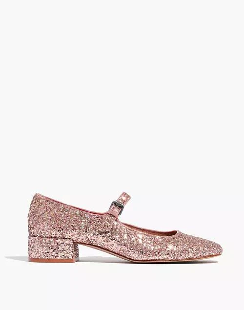 商品Madewell|The Delilah Mary Jane in Glitter,价格¥479,第2张图片详细描述